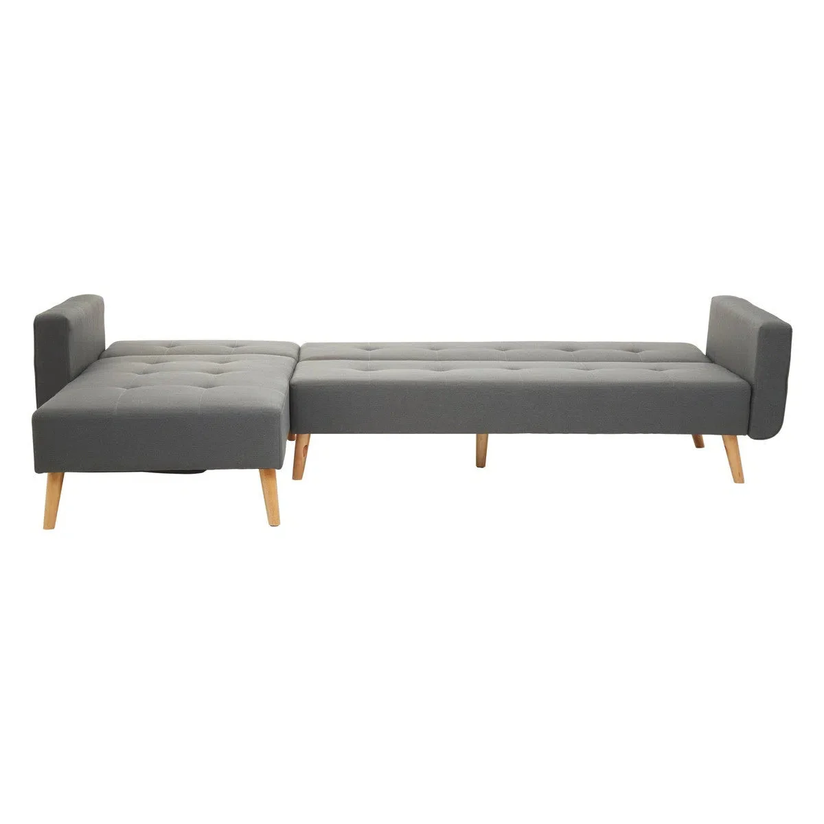 Beaumonde Home Haagen Grey Large Corner Sofa Bed - Image 3