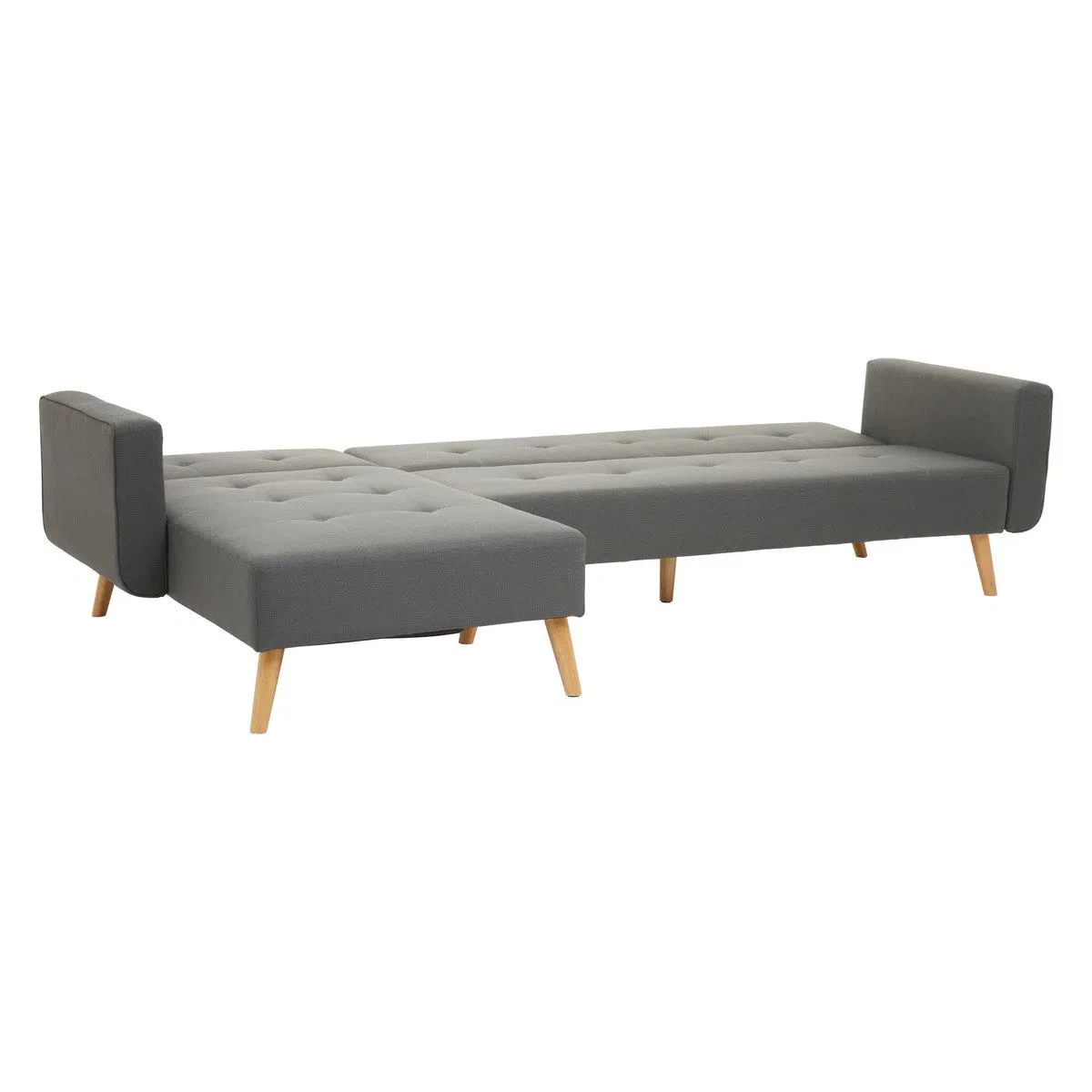 Beaumonde Home Haagen Grey Large Corner Sofa Bed - Image 4