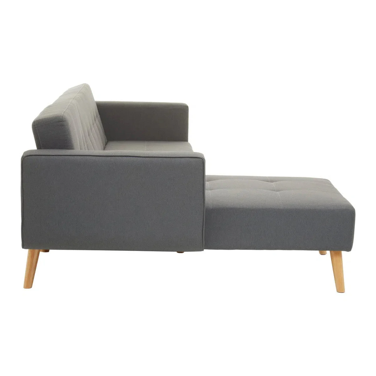 Beaumonde Home Haagen Grey Large Corner Sofa Bed - Image 5
