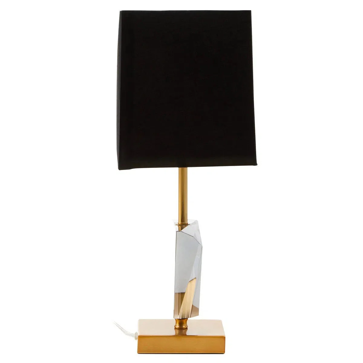 Beaumonde Home Halina Gold Smoked Crystal Table Lamp - Image 5
