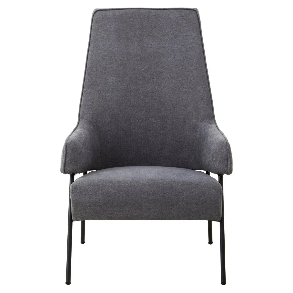 Beaumonde Home Hetty Ash Velvet Chair - Image 3