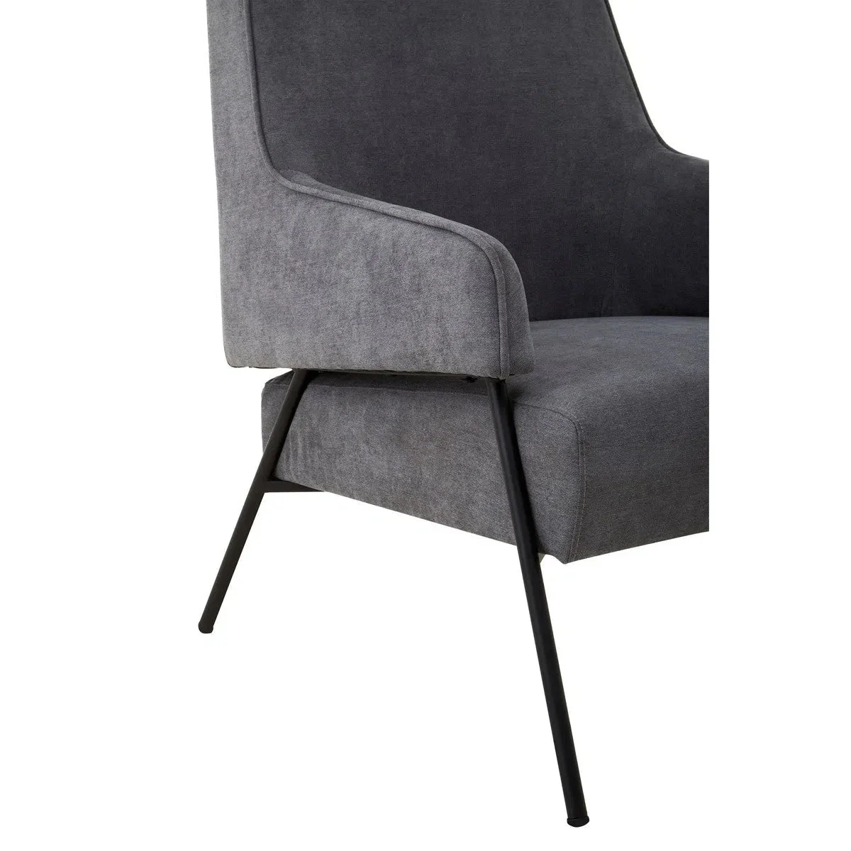 Beaumonde Home Hetty Ash Velvet Chair - Image 8