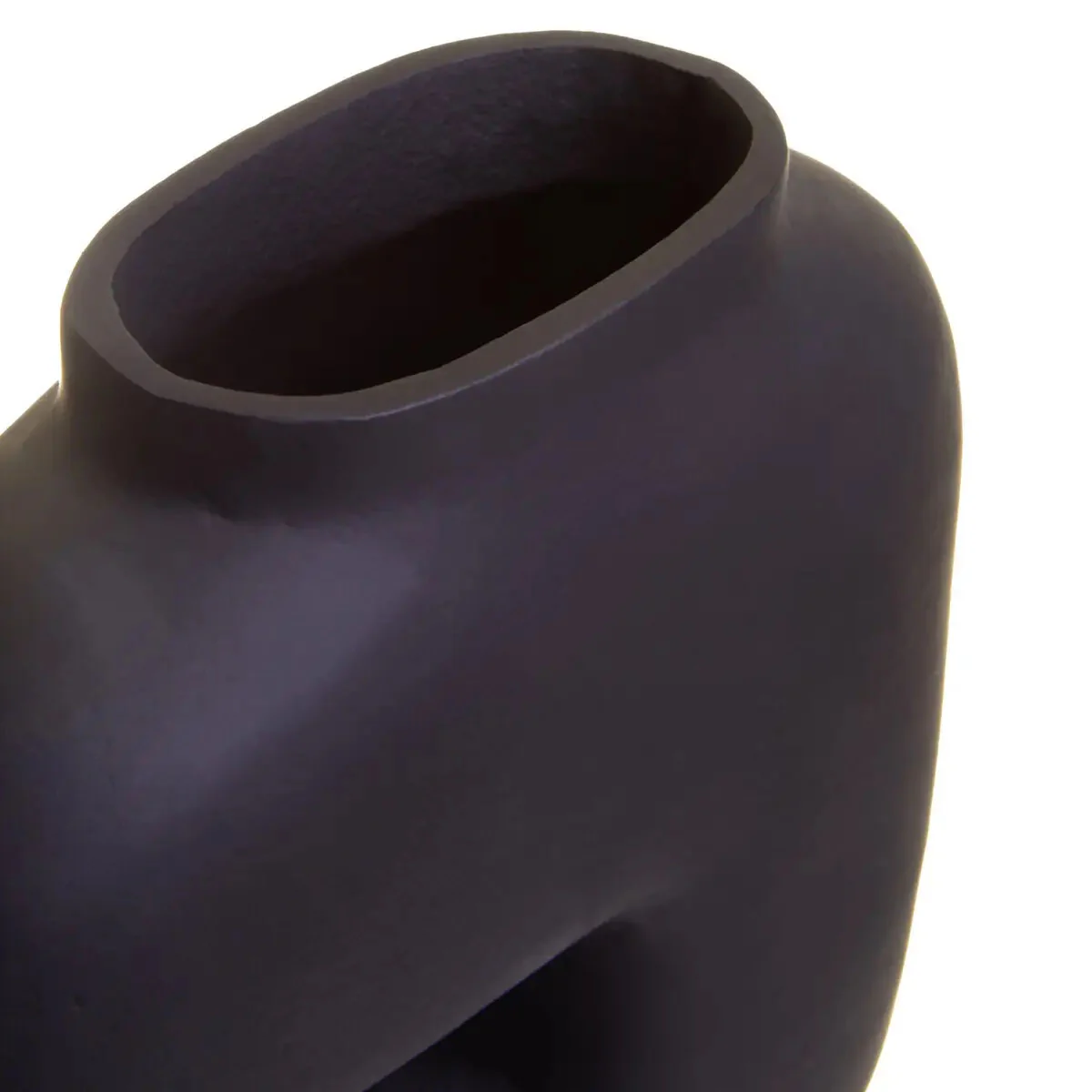 Beaumonde Home Hapax Abstract Small Black Vase - Image 3