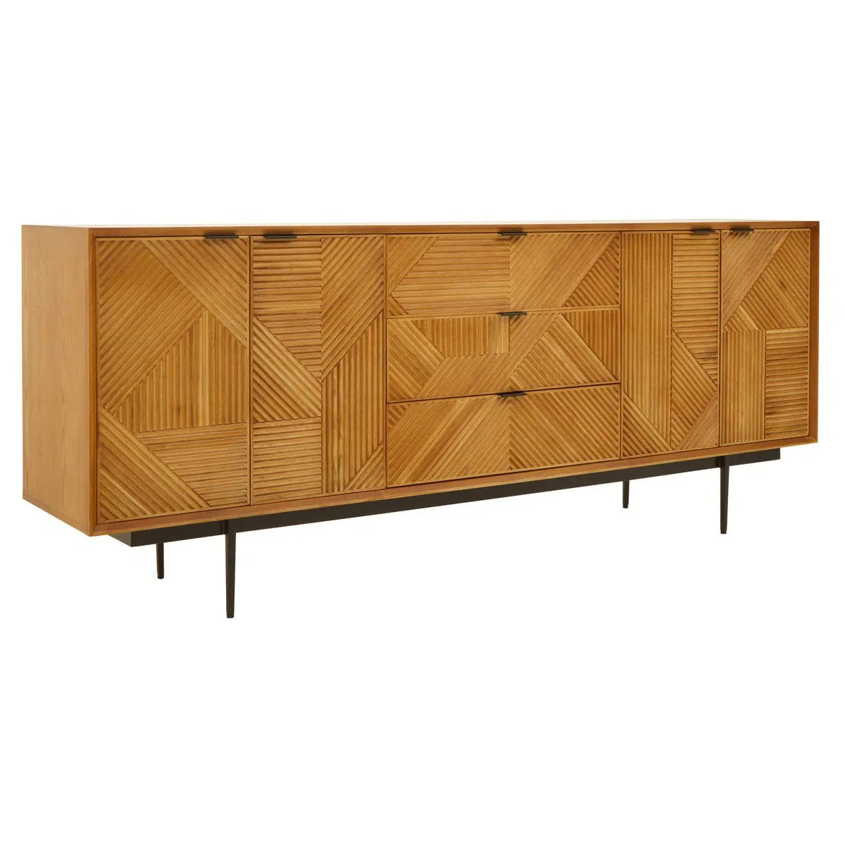 Beaumonde Home Jaikara Sideboard With Metal Legs
