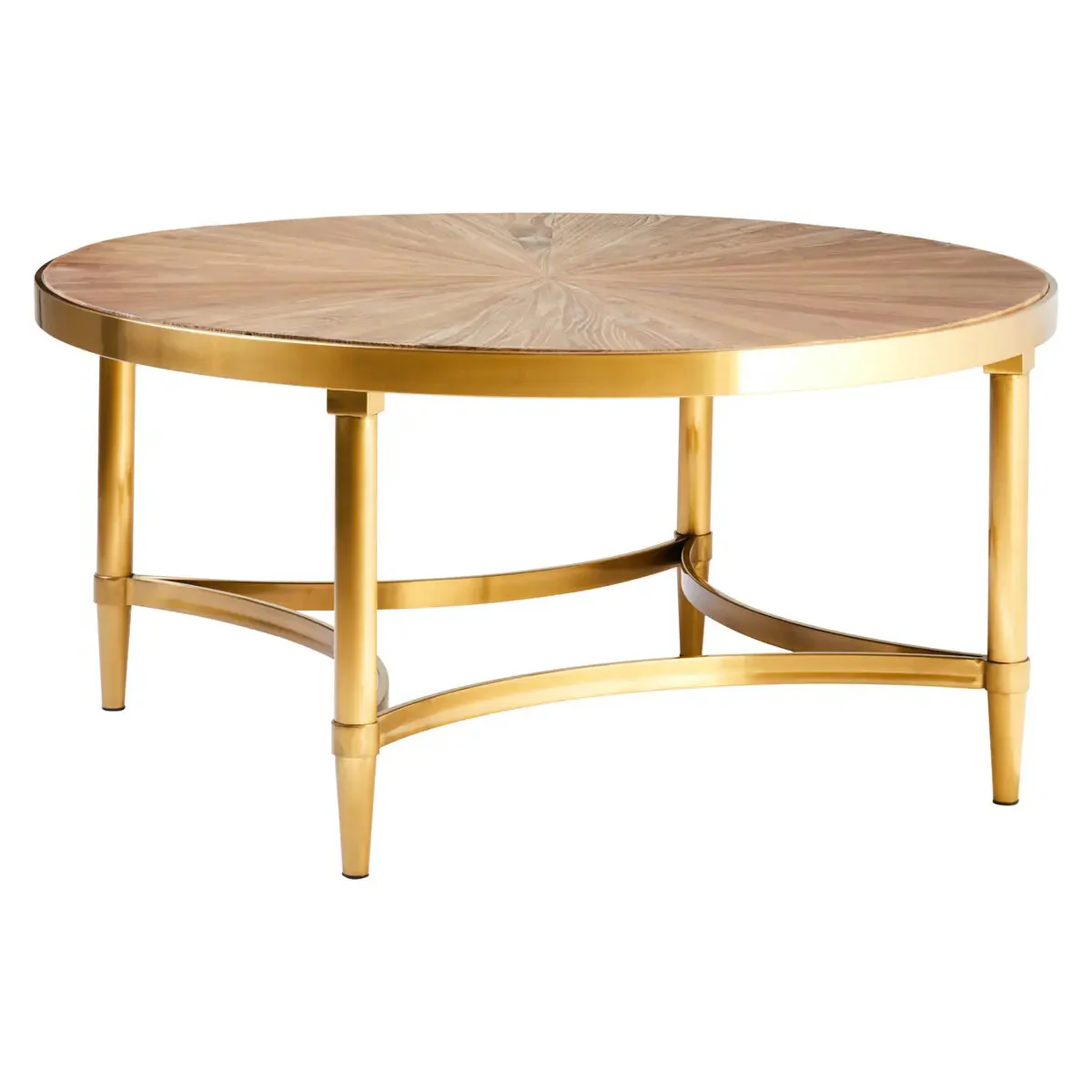 Beaumonde Home Jana Coffee Table With Curved Frame - Image 2