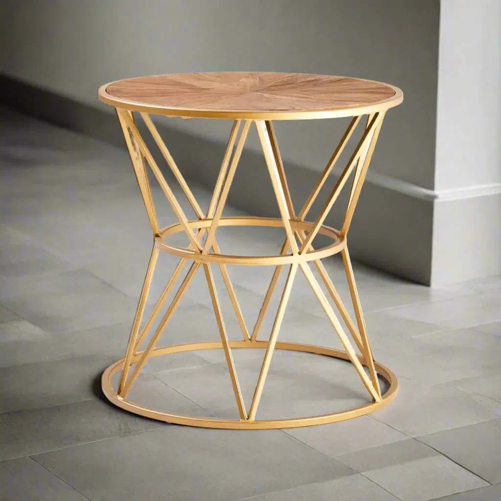 Beaumonde Home Joshi Round Side Table - Image 2