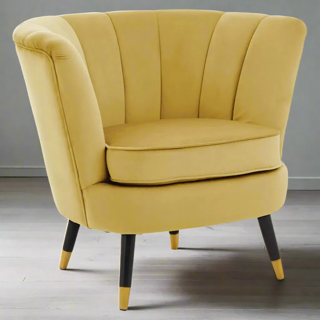 Beaumonde Home Lorenzo Pistachio Velvet Chair - Image 2