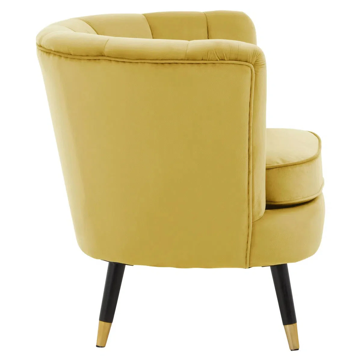 Beaumonde Home Lorenzo Pistachio Velvet Chair - Image 4