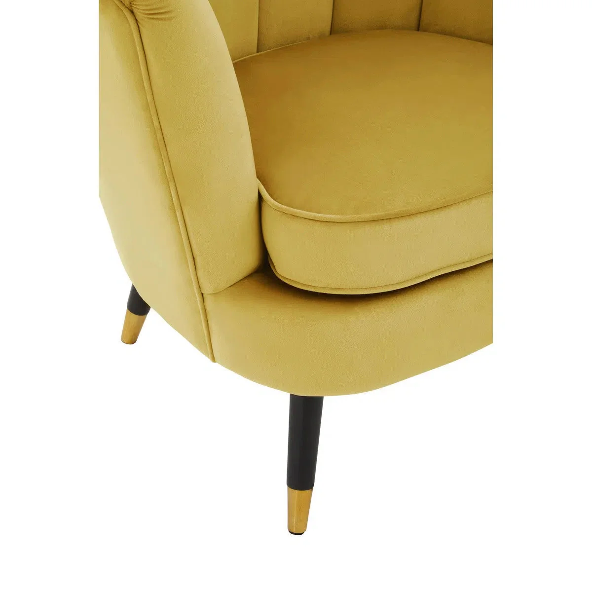 Beaumonde Home Lorenzo Pistachio Velvet Chair - Image 7