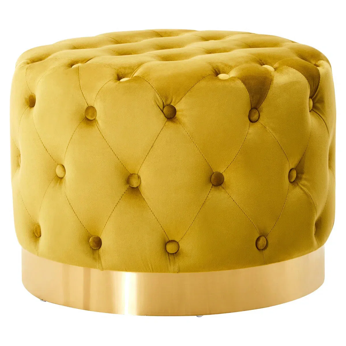 Beaumonde Home Lorenzo Pistachio Velvet Stool