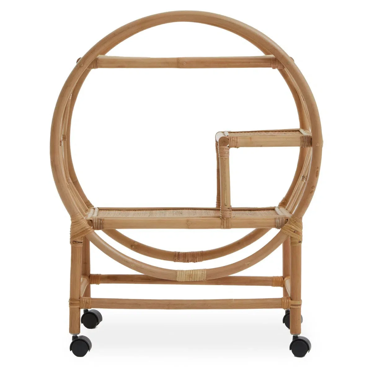 Beaumonde Home Mataram Rattan Bar Trolley
