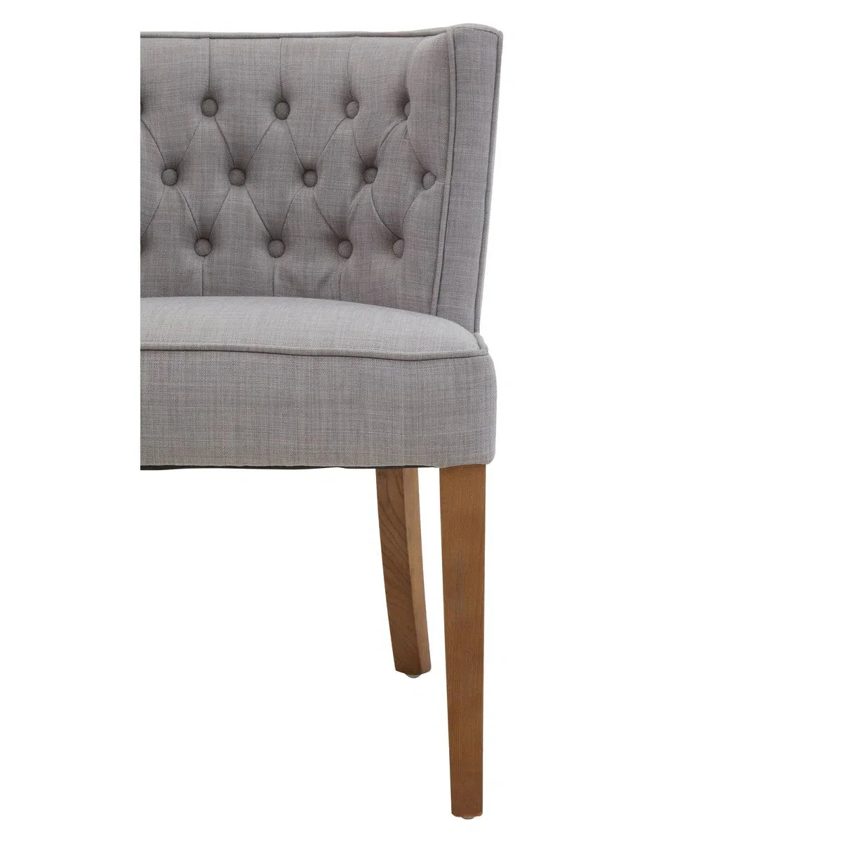 Beaumonde Home Parker Grey Dining Chair - Image 5