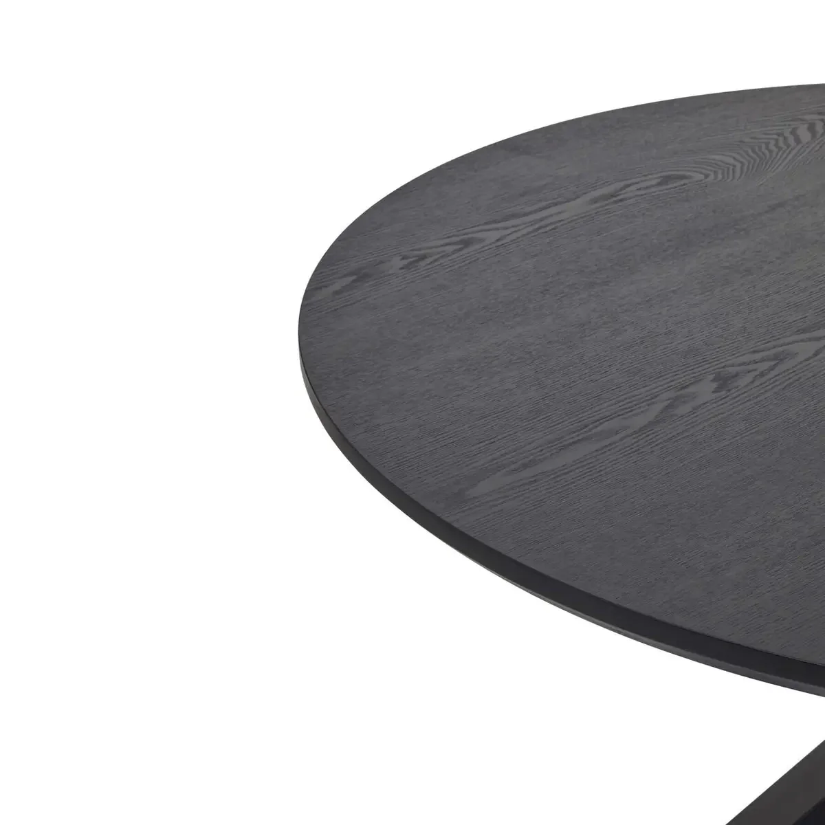 Beaumonde Home Salford Dining Table With Black Metal Legs - Image 5