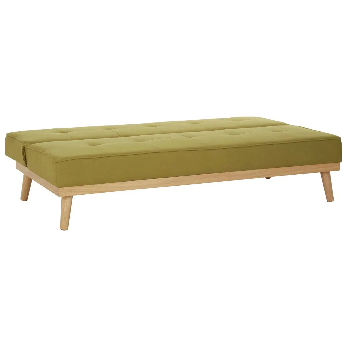 Beaumonde Home Stockholm 3 Seat Green Sofa Bed - Image 4