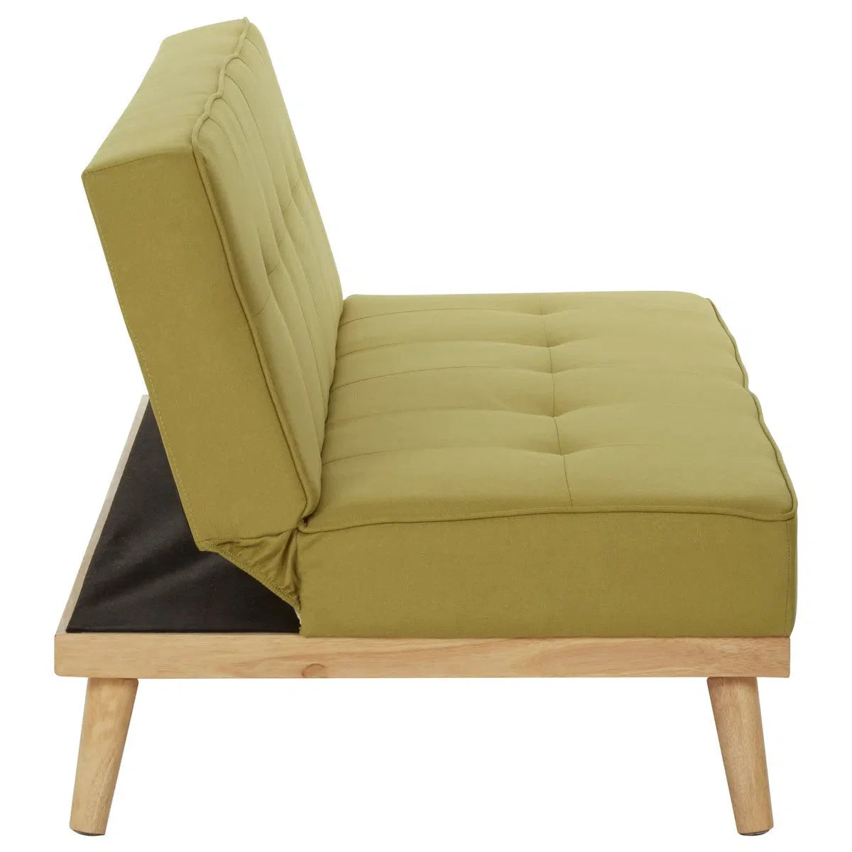 Beaumonde Home Stockholm 3 Seat Green Sofa Bed - Image 5