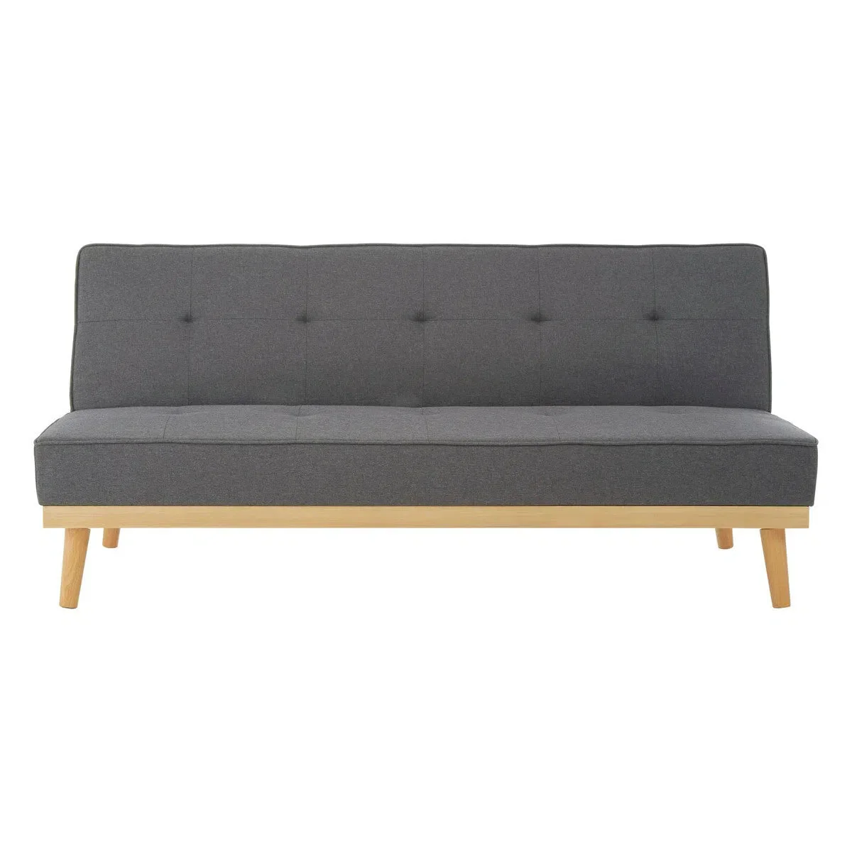 Beaumonde Home Stockholm 3 Seat Grey Sofa Bed - Image 3