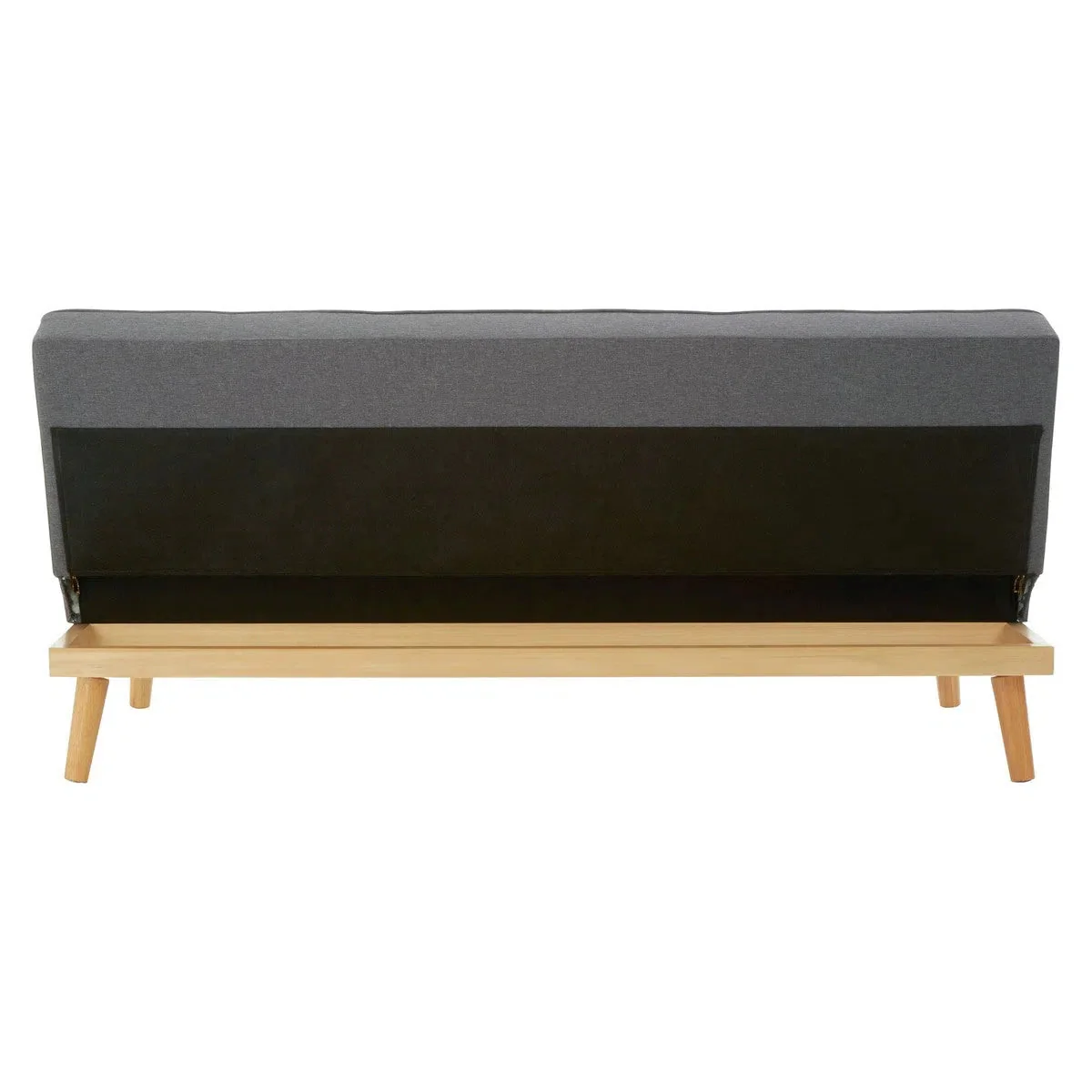 Beaumonde Home Stockholm 3 Seat Grey Sofa Bed - Image 5