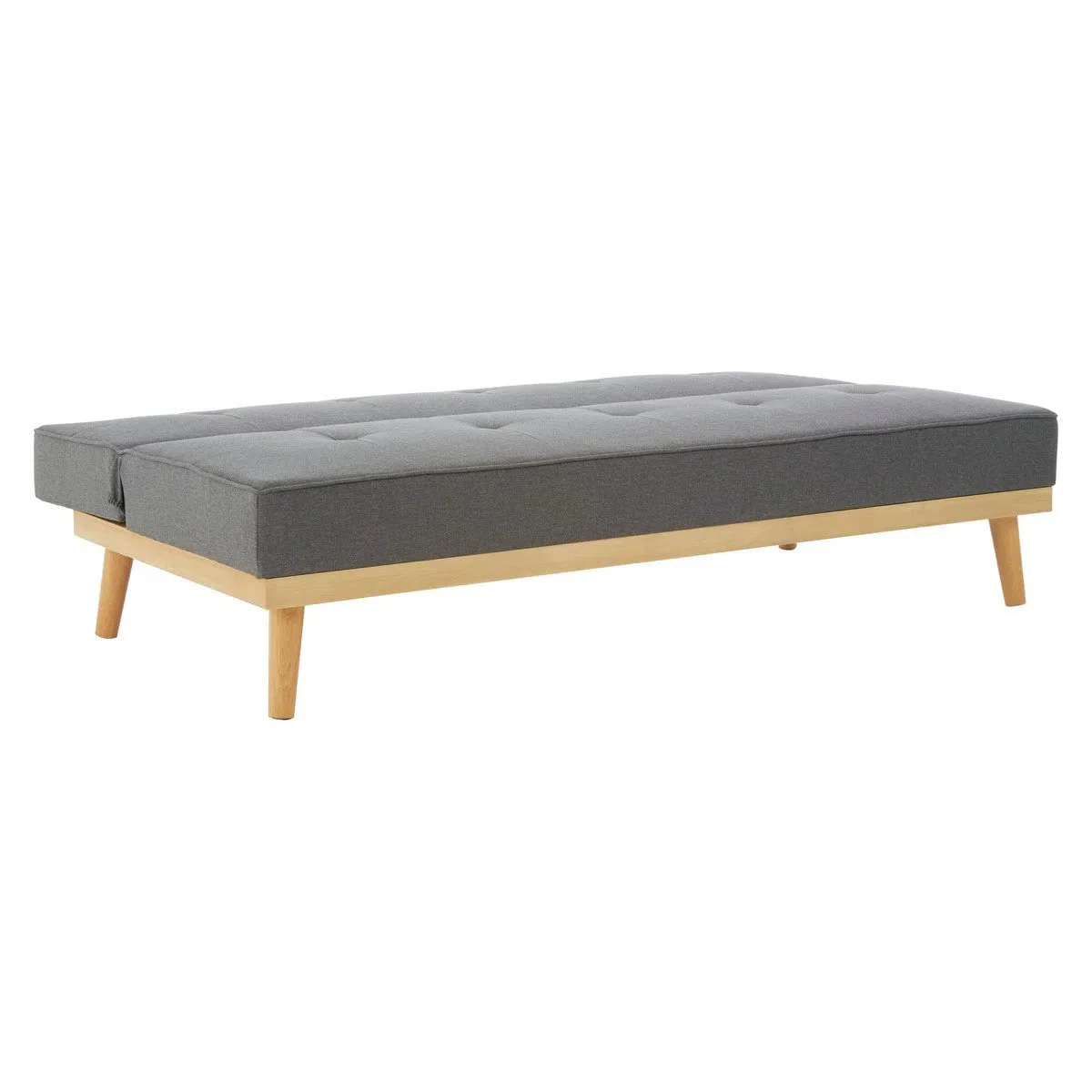 Beaumonde Home Stockholm 3 Seat Grey Sofa Bed - Image 6