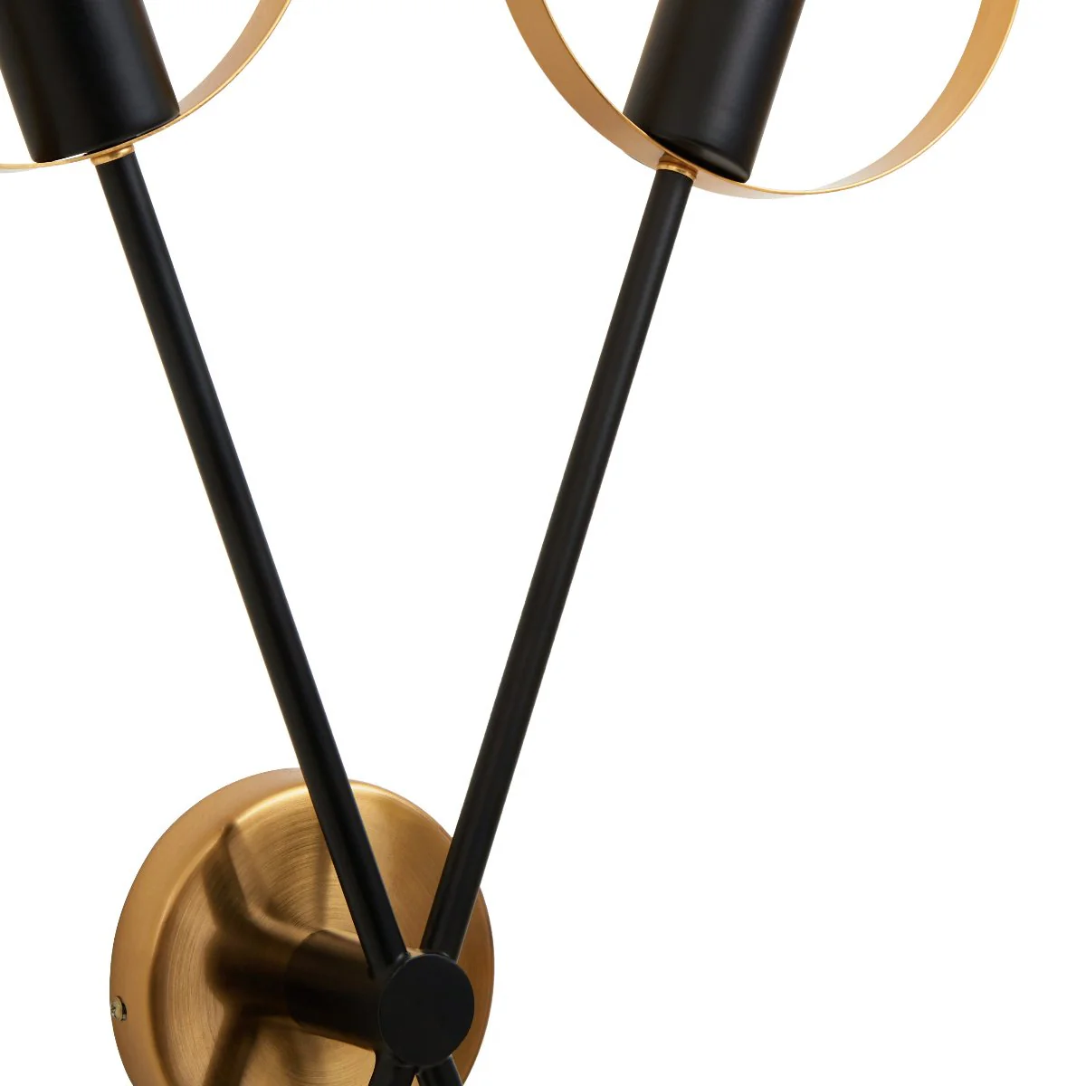 Beaumonde Home Trientes Two Bulb Ring Wall Light - Image 6