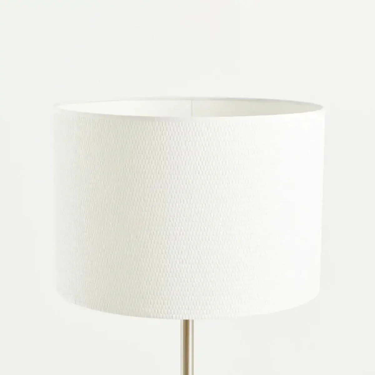 Beaumonde Home Forma Cream Waffle Effect Shade Floor Lamp - Image 5