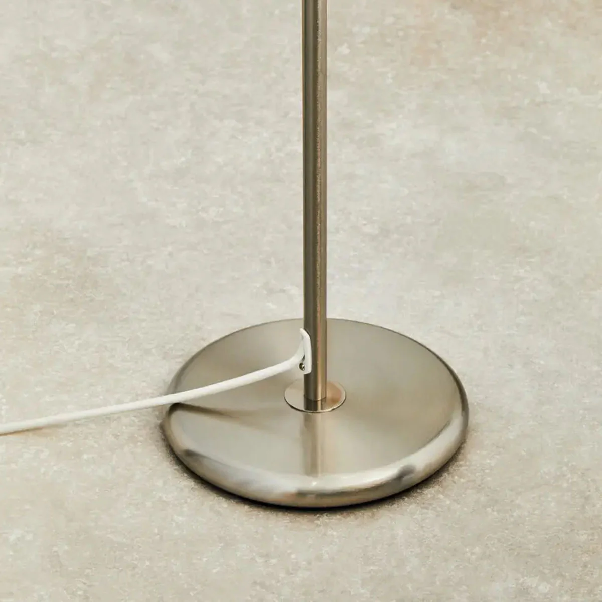 Beaumonde Home Forma Cream Waffle Effect Shade Floor Lamp - Image 8