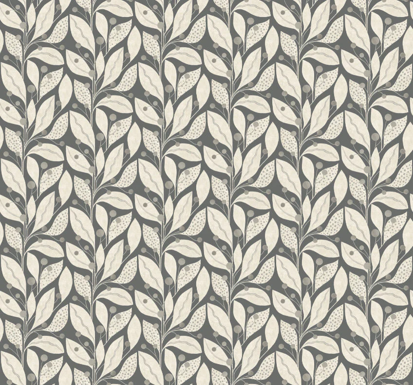 Ohpopsi Berry Dot Wallpaper - Carbon - Image 4