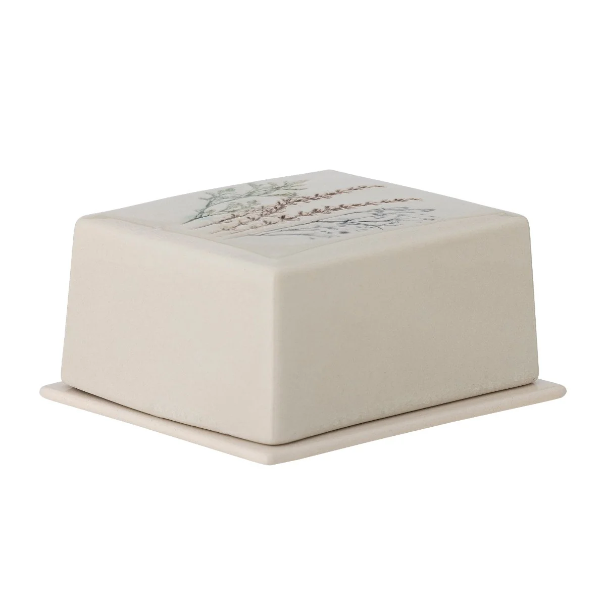 Bloomingville Bea Stoneware Block Butter Box