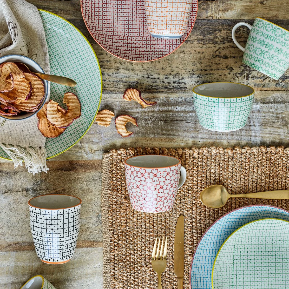 Bloomingville Carla Mugs Set of 4 - Image 3