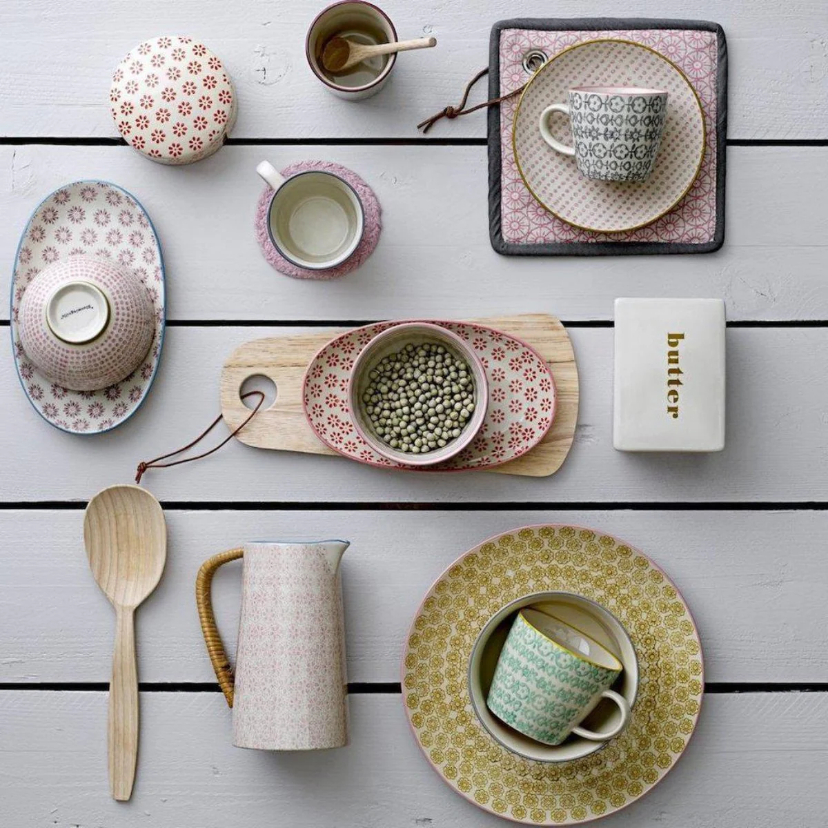 Bloomingville Carla Mugs Set of 4 - Image 4