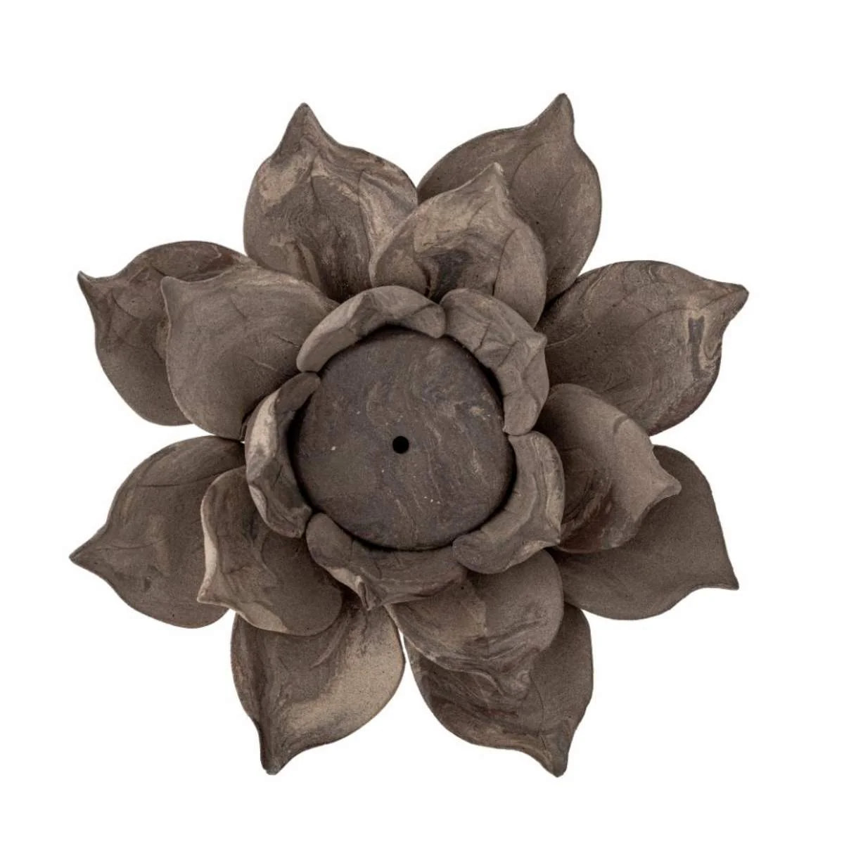 Bloomingville Eira Votive, Brown, Stoneware - Image 2