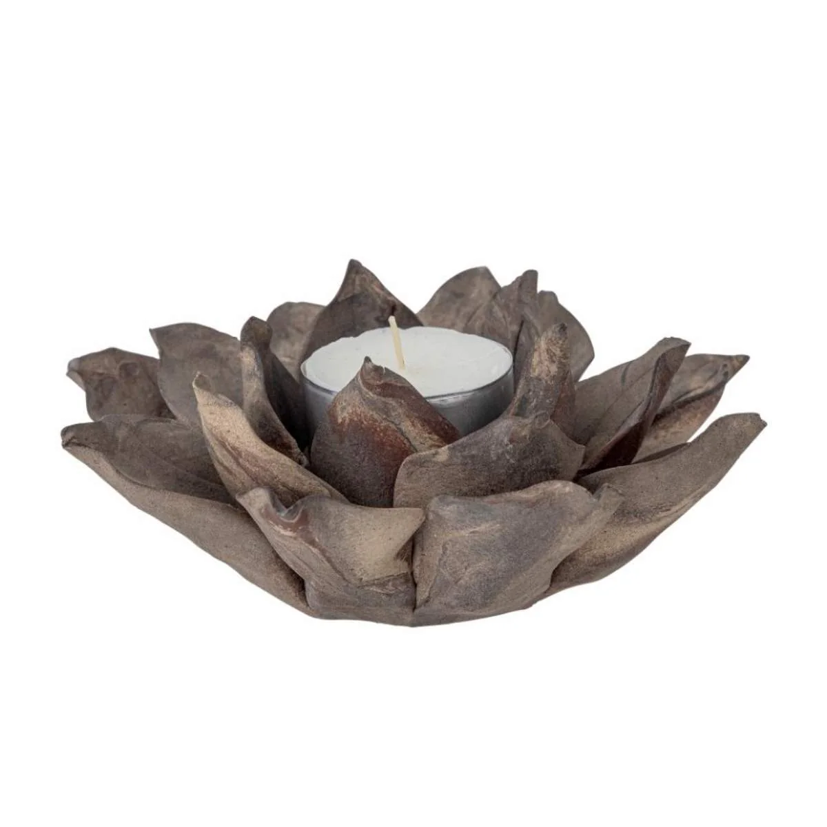 Bloomingville Eira Votive, Brown, Stoneware - Image 4