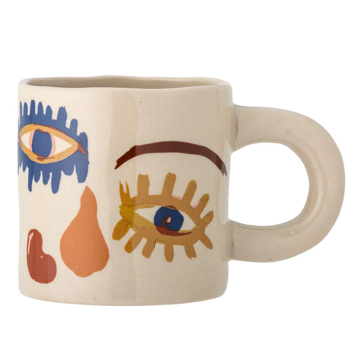 Bloomingville Horus Orange Stoneware Cup