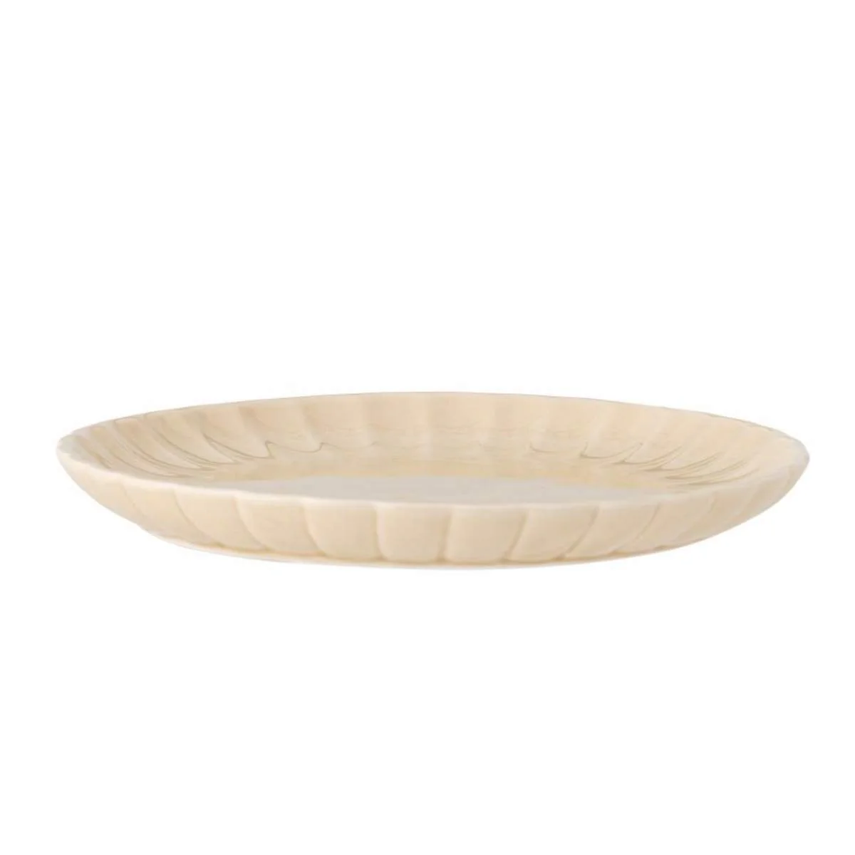 Bloomingville Latina Plate, Nature, Stoneware - Image 3
