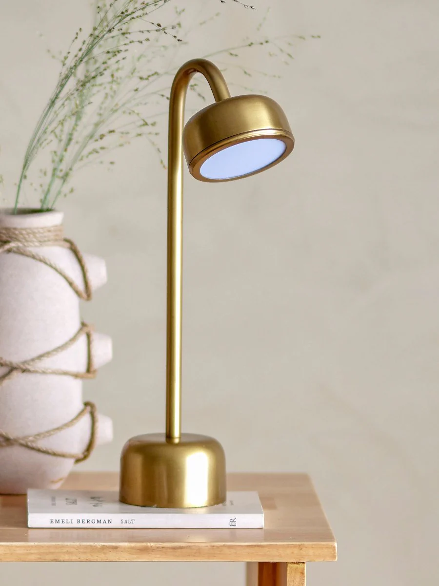 Bloomingville Nico Rechargeable Lamp - Brass - Image 3