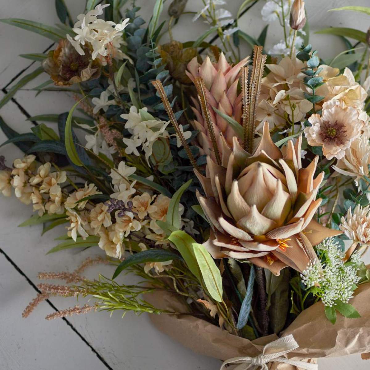 Bloomingville Protea Stem, Nature, Artificial Flowers - Image 4