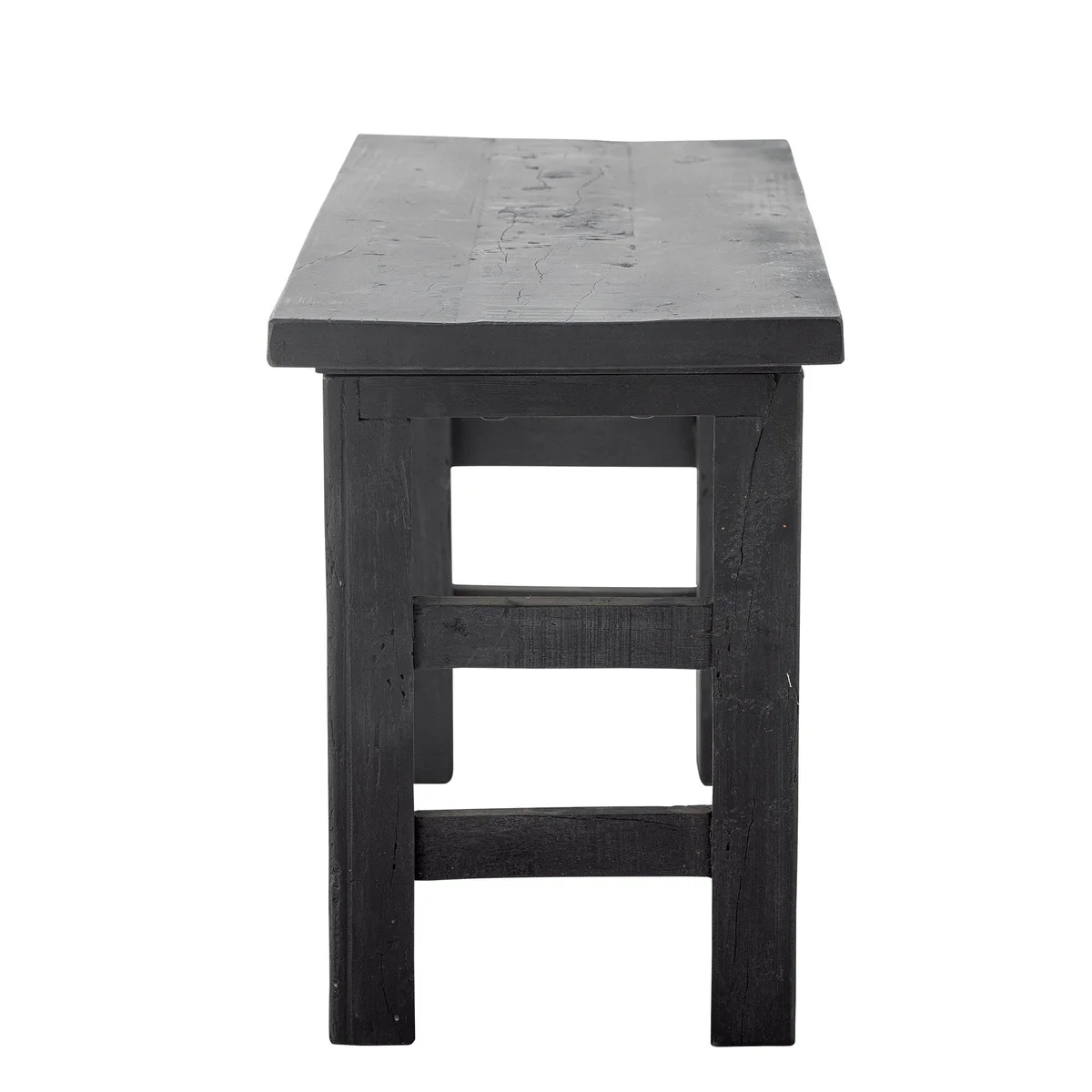 Bloomingville Riber Black Reclaimed Wood Bench - Image 4