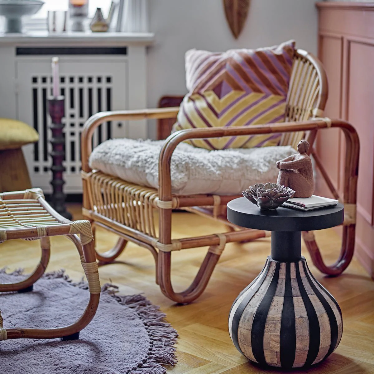 Bloomingville Baal Rattan Lounge Chair - Image 2