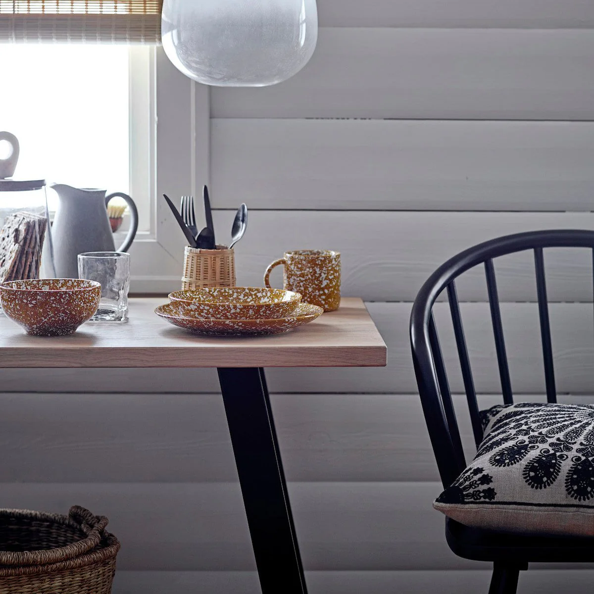 Bloomingville Cozy Oak Desk - Image 2