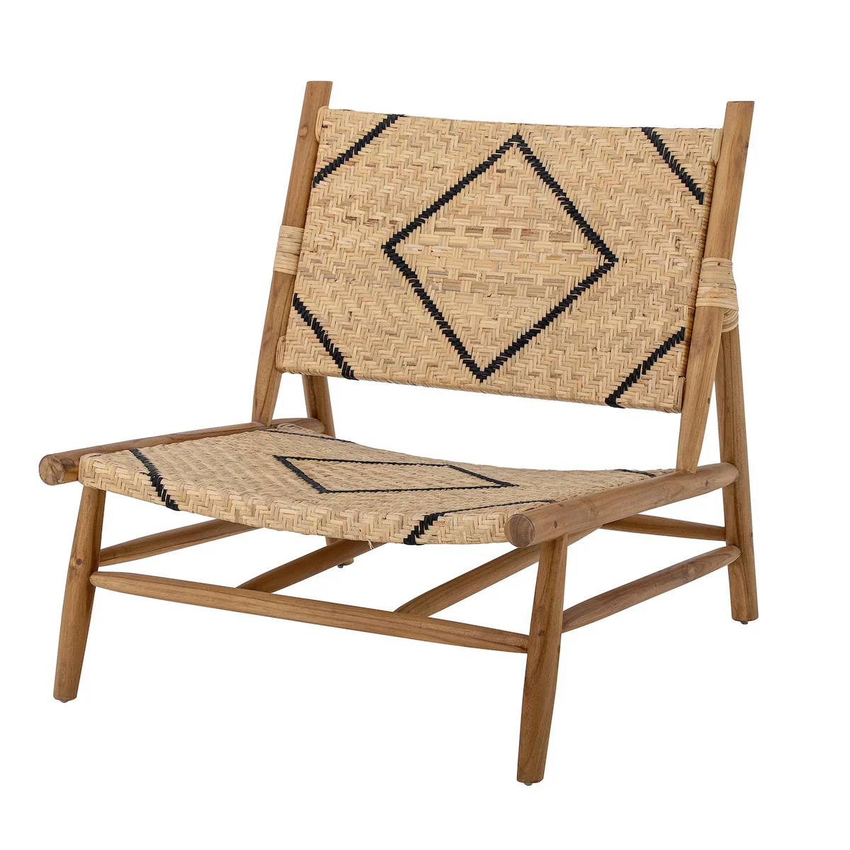 Bloomingville Lennox Lounge Teak Chair - Image 8