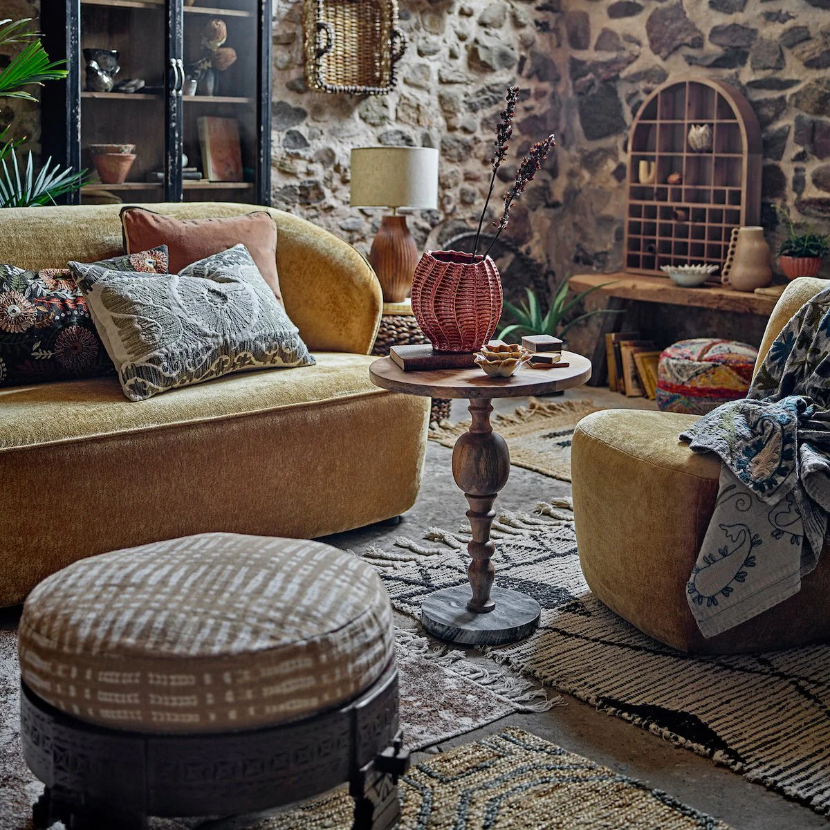 Bloomingville Paloma Stool - Image 2