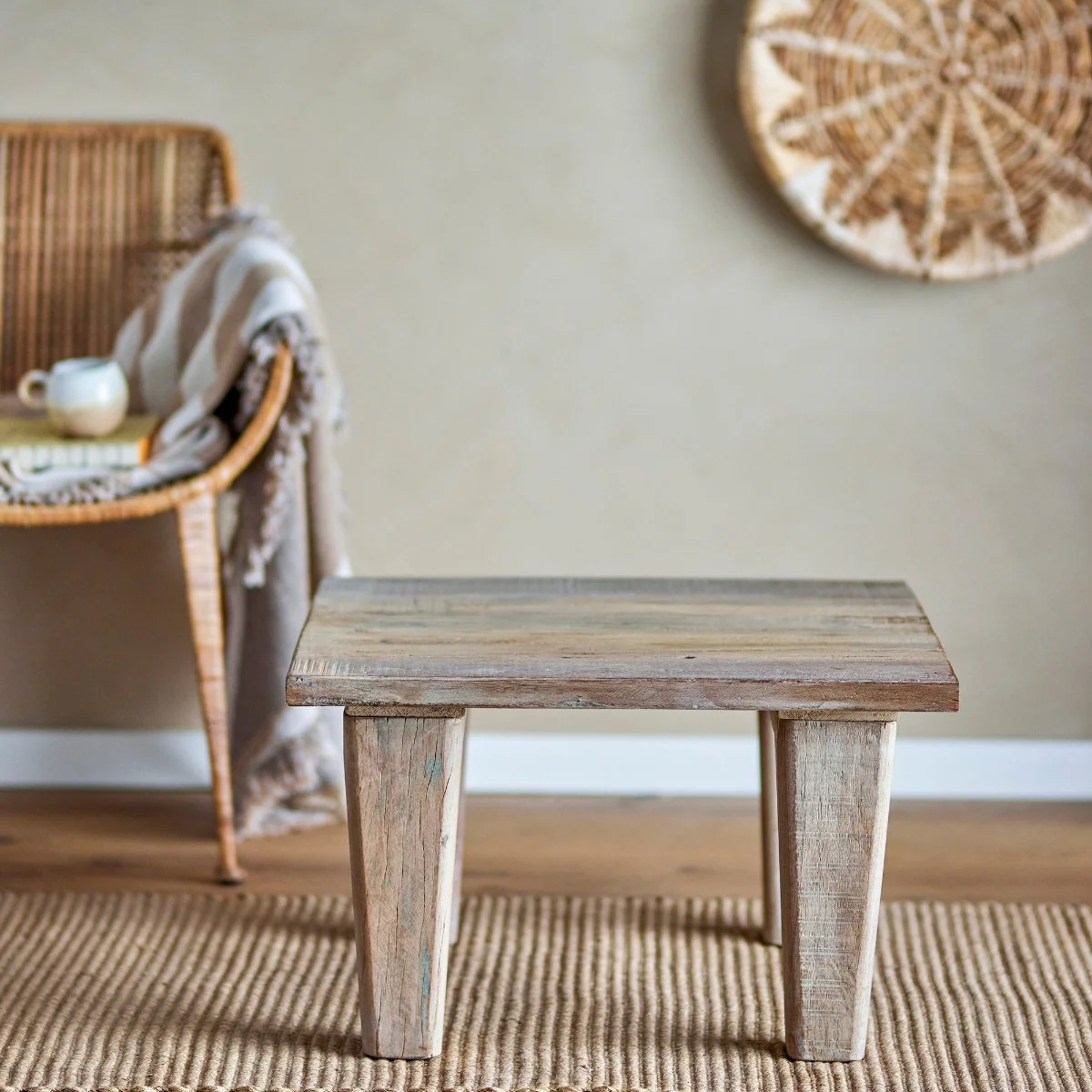 Bloomingville Riber Natural Square Coffee Table - Image 2