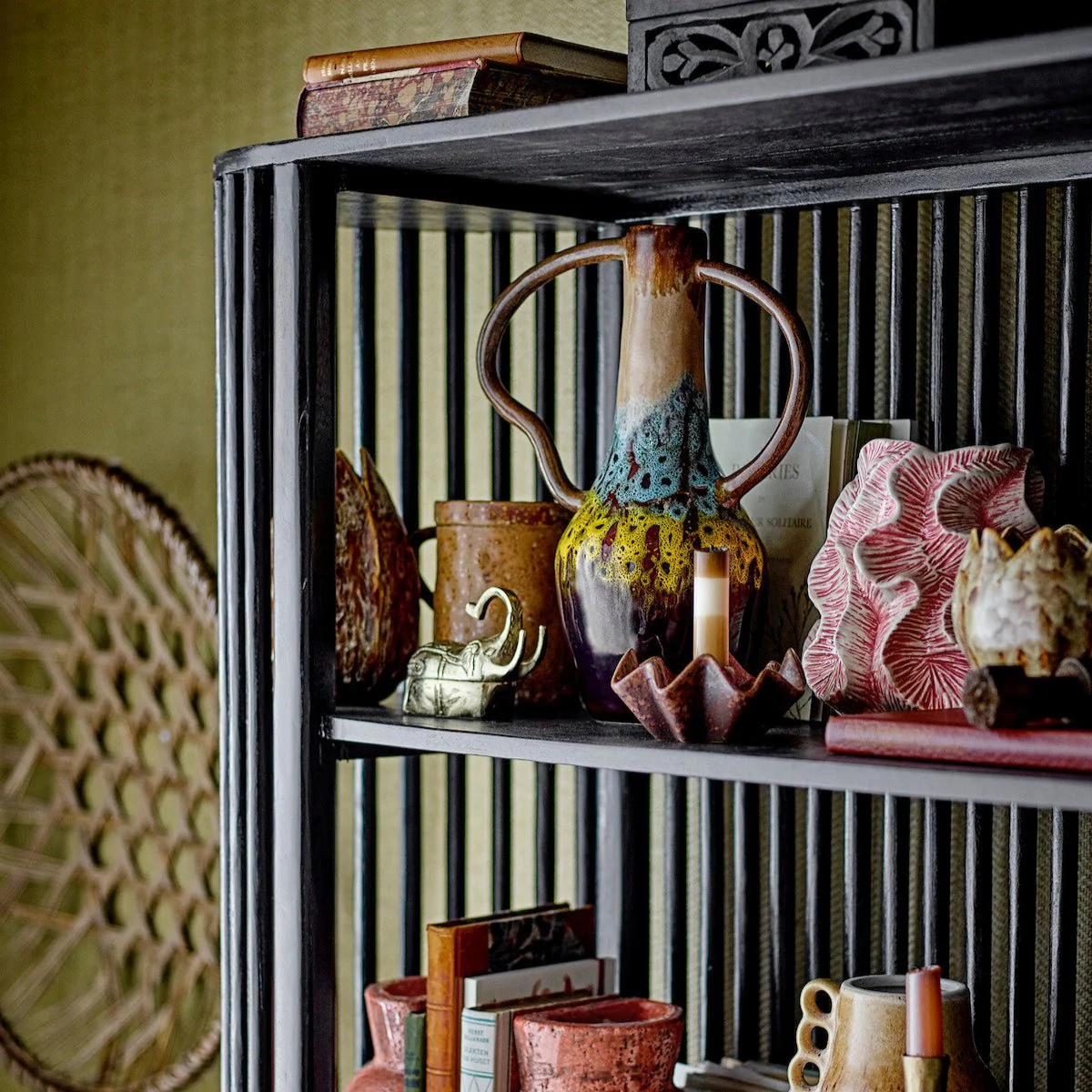 Bloomingville Sali Bookcase - Black - Image 2