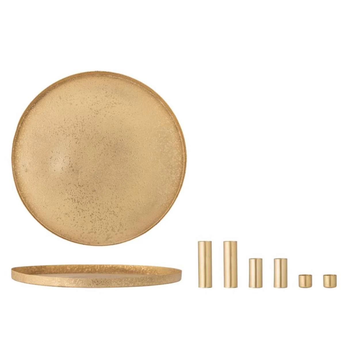 Bloomingville Maxime Candle Holder Gold Metal - Image 5