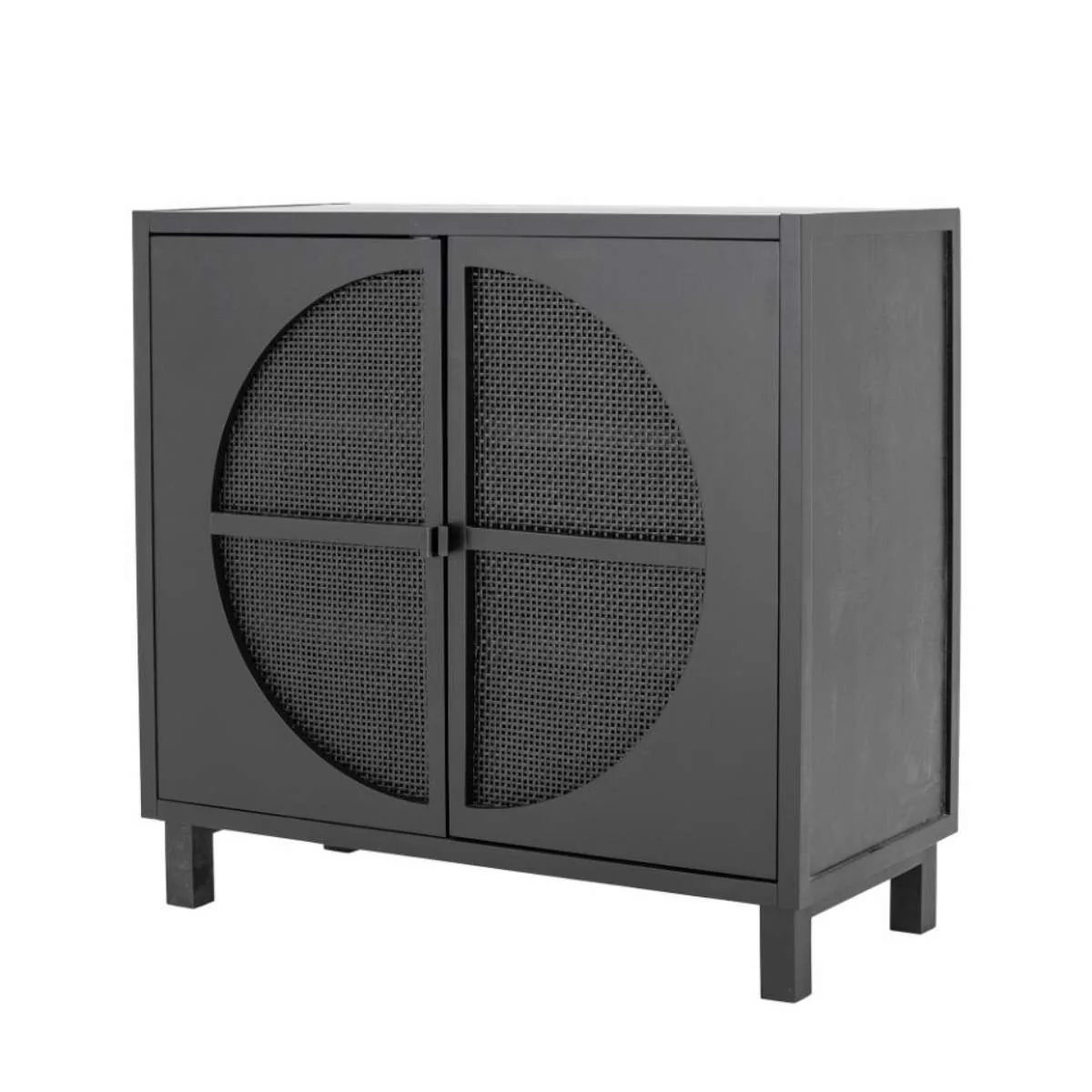 Bloomingville Trento Cabinet Black Gmelina Wood - Image 5