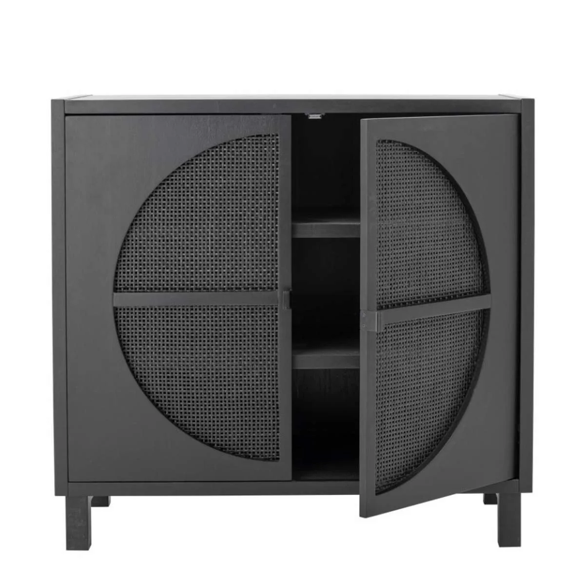 Bloomingville Trento Cabinet Black Gmelina Wood - Image 6