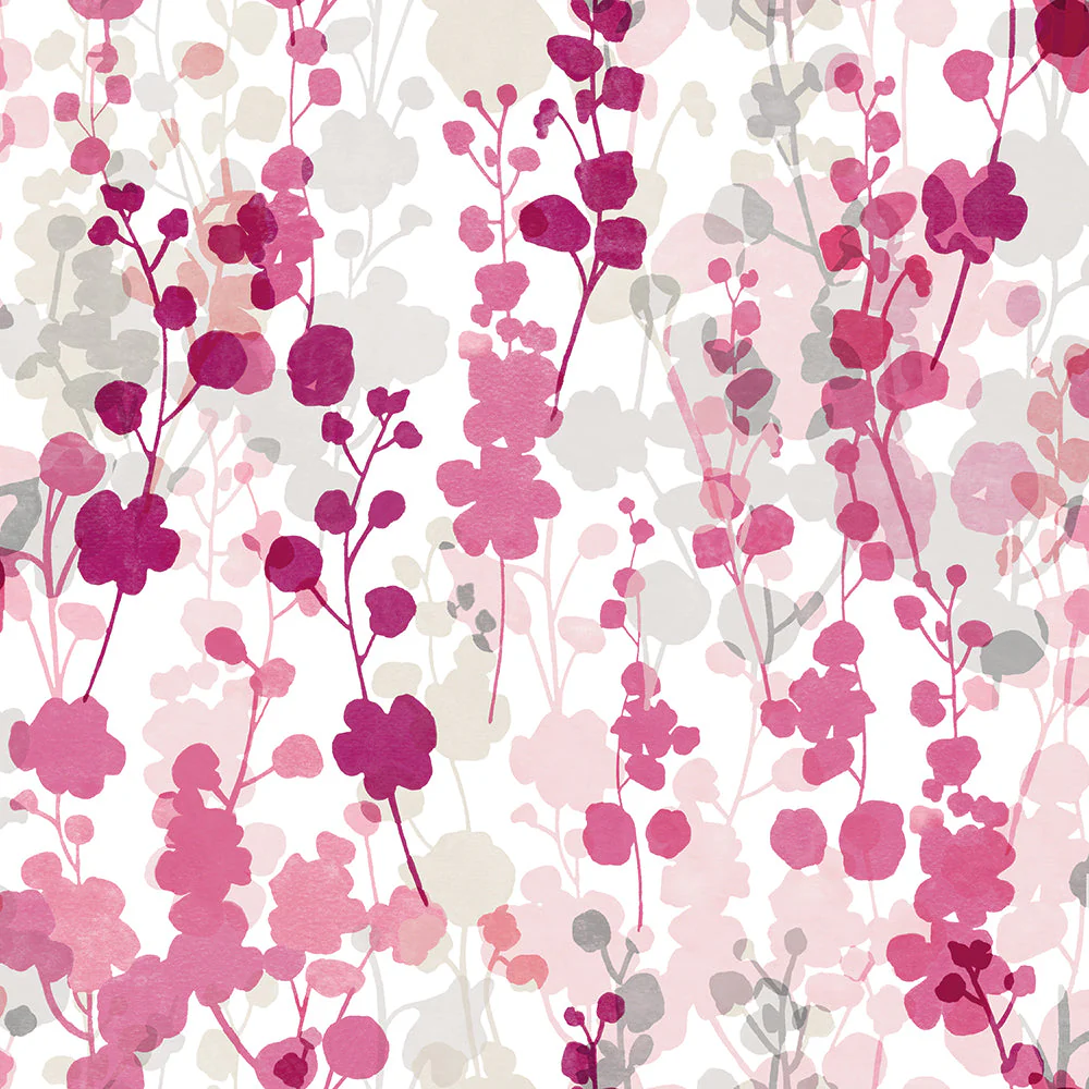 Ohpopsi Blossom Wallpaper -  Raspberry