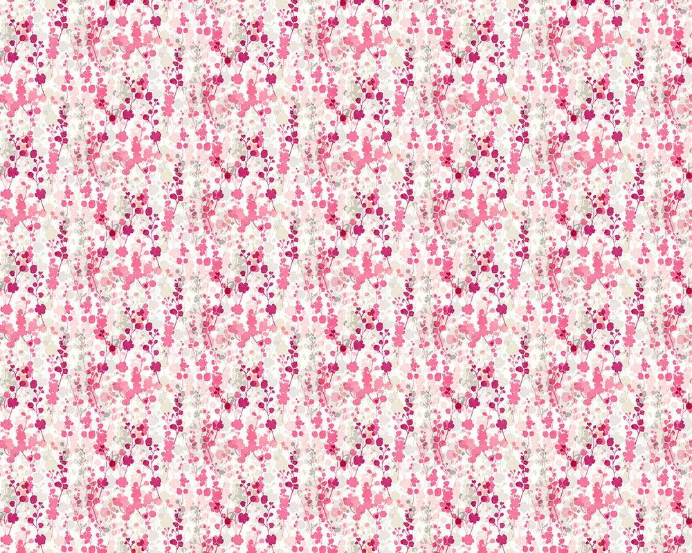 Ohpopsi Blossom Wallpaper -  Raspberry - Image 3