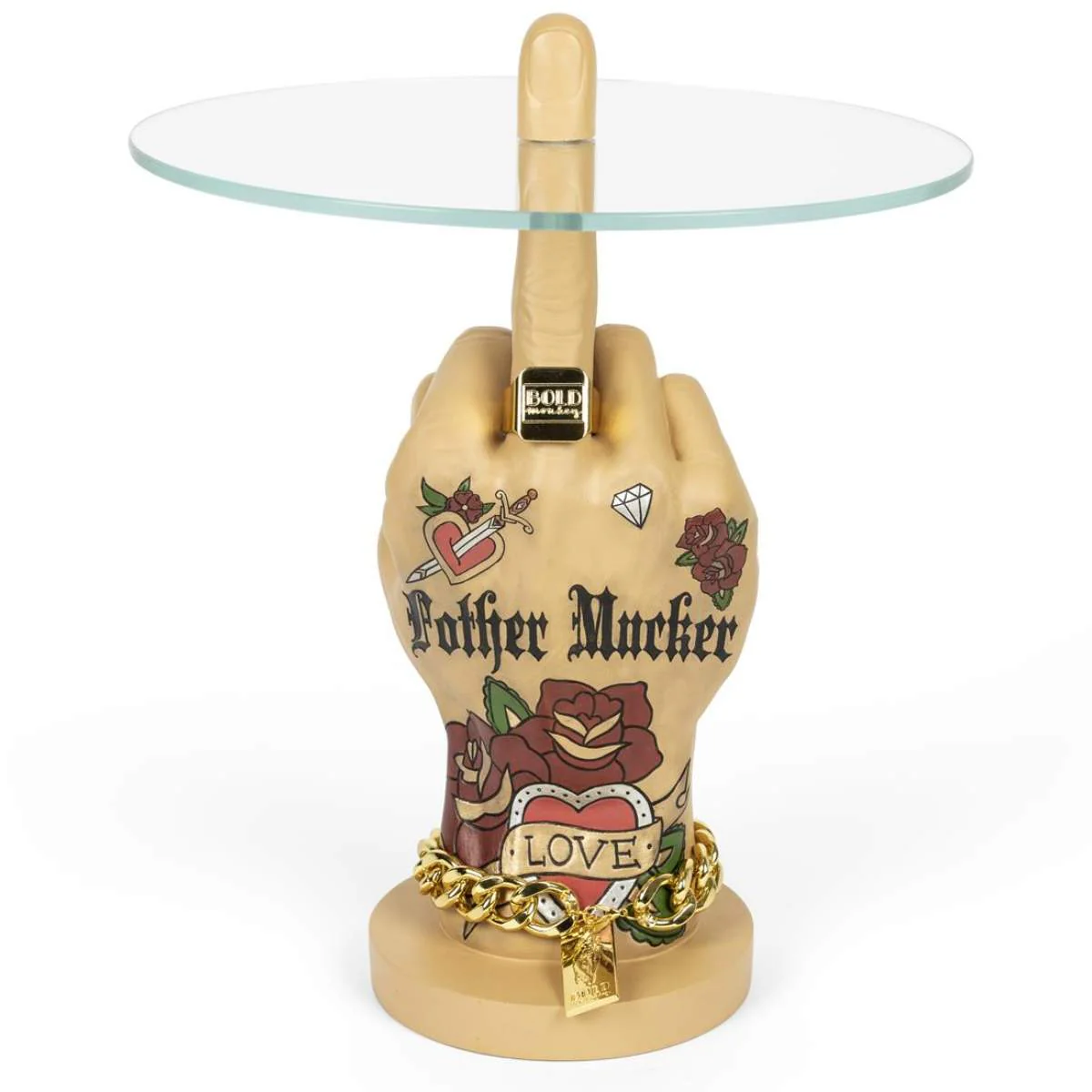 Bold Monkey Fother Mucker Side Table - Image 2