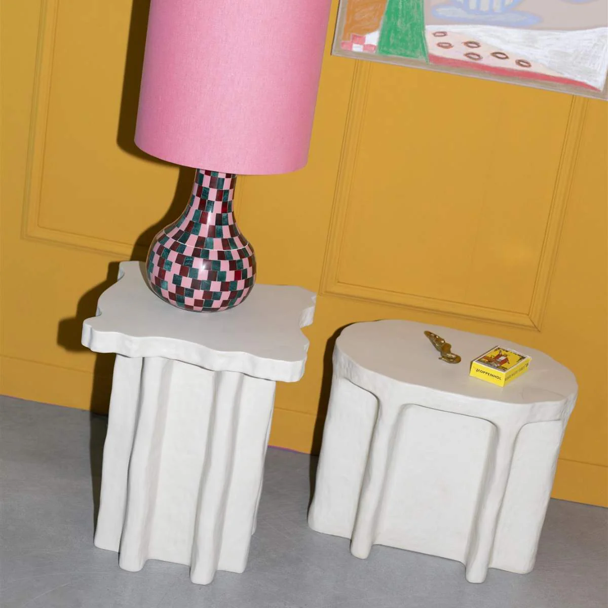 Bold Monkey Side Table Born To Be Alive - Image 12