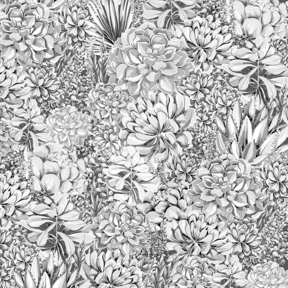 Brand McKenzie Alpine Landscape Grey Wallpaper